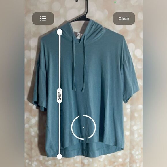 🔵 5 for $25 RBX Lightweight Hooded Athletic Short Sleeve Top - Picture 7 of 8